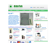 Tablet Screenshot of aidetek.com
